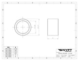Acetal Shaft Spacers