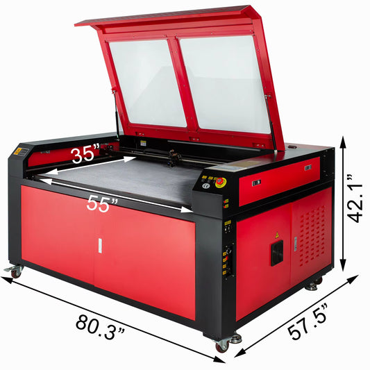 130W 55" x 35" CO2 Laser Cutter